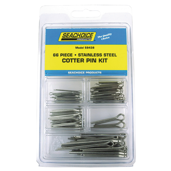 Seachoice Stainless Steel Cotter Pin Kit - 66 Piece 59438